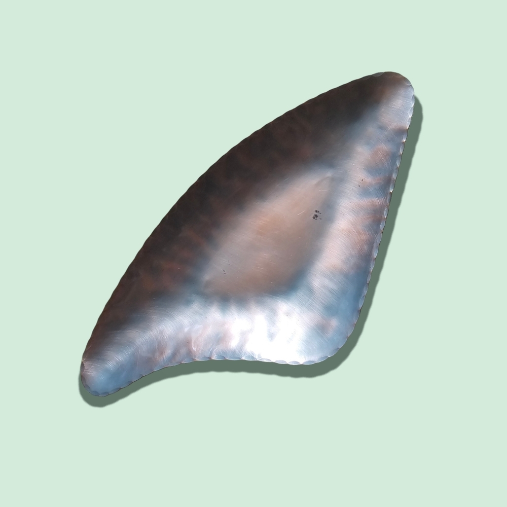 MCM Mid Century Modern Gregorian Copper Abstract Bowl